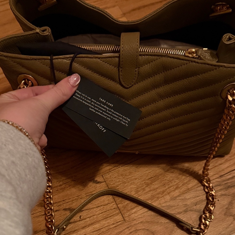 Rebecca Minkoff Olive Quilted Shoulder Bag - Picture 3 of 4